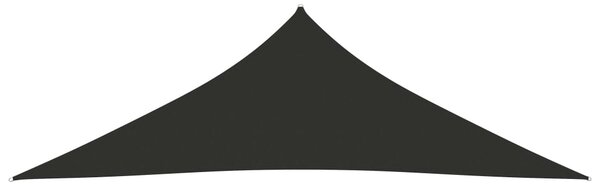 Żagiel ogrodowy, tkanina Oxford, trójkątny, 5x5x6 m, antracyt
