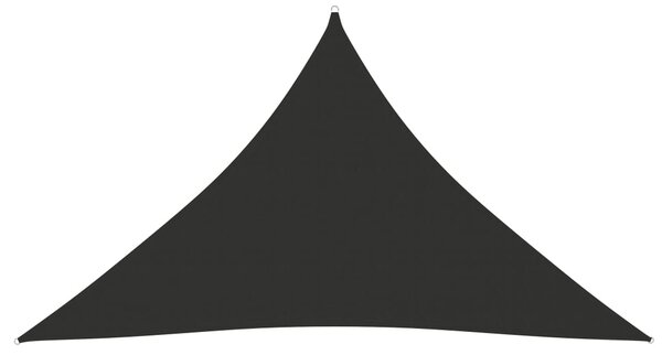 Żagiel ogrodowy, tkanina Oxford, trójkątny, 5x5x6 m, antracyt