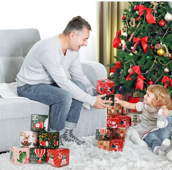 Kalendarz adwentowy BOXMAS DIY, 24 pudełka