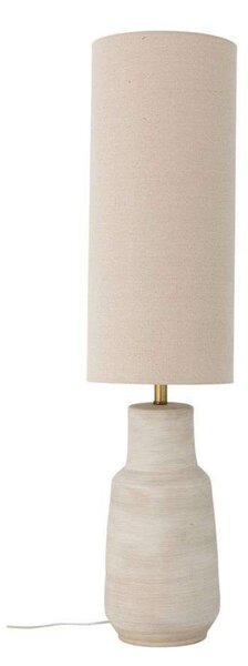 Lampa Podłogowa Bloomingville, biały, salon, tkanina | tekstylia