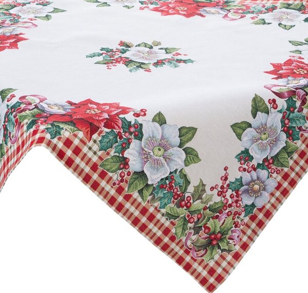 Obrus EUROFIRANY Cho 1273 140 x 180 cm Naturalny