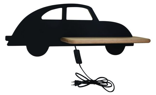 Kinkiet CAR czarny LED 1x4W 250lm wym:15x43x12cm IP20 Candellux