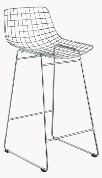 Krzesło barowe z metalu Wire