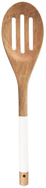 Łyżka cedzakowa drewniana WHITELINE 30 cm