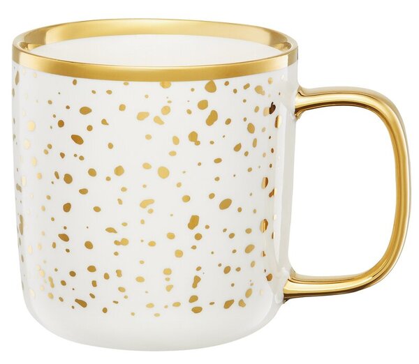 Kubek AMBITION Royal 43645 Biało-złoty