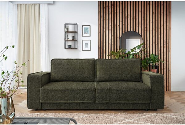 Zielona sofa rozkładana Emile – Bobochic Paris