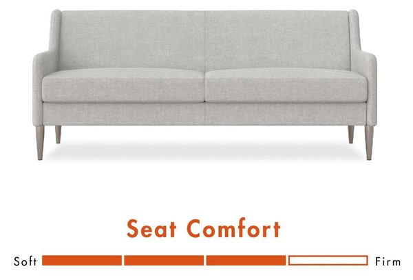 Szara sofa 190 cm Virginia – CosmoLiving by Cosmopolitan