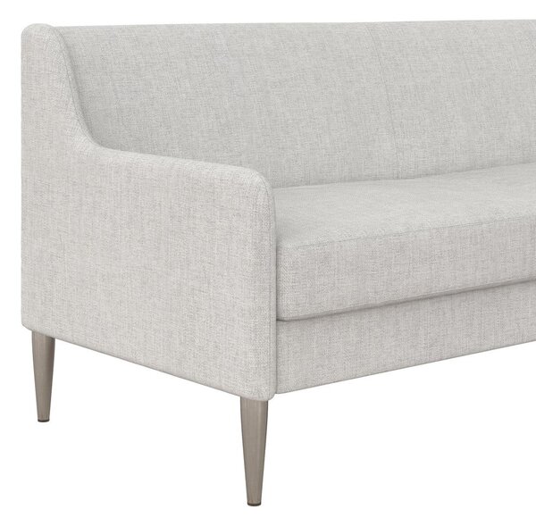 Szara sofa 190 cm Virginia – CosmoLiving by Cosmopolitan