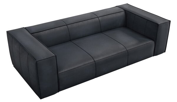 Ciemnoniebieska skórzana sofa 227 cm Madame – Windsor & Co Sofas