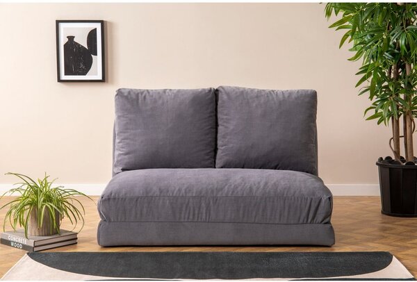 Szara rozkładana sofa 120 cm Taida – Balcab Home