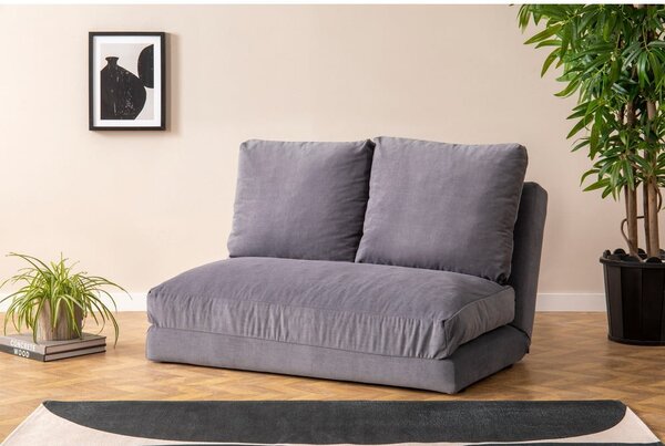 Szara rozkładana sofa 120 cm Taida – Balcab Home