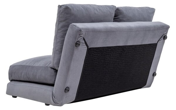 Szara rozkładana sofa 120 cm Taida – Balcab Home