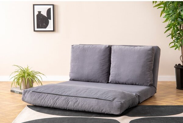 Szara rozkładana sofa 120 cm Taida – Balcab Home