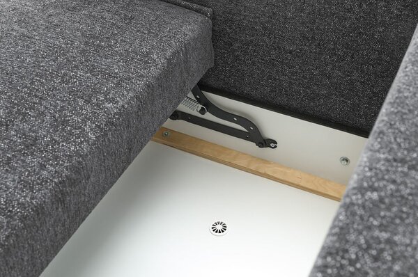 Ciemnoszara sofa rozkładana Emile – Bobochic Paris