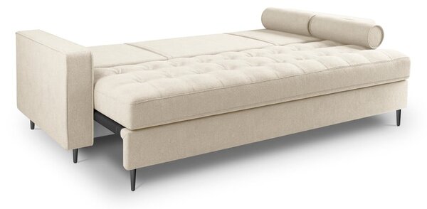 Jasnobeżowa rozkładana sofa Milo Casa Santo
