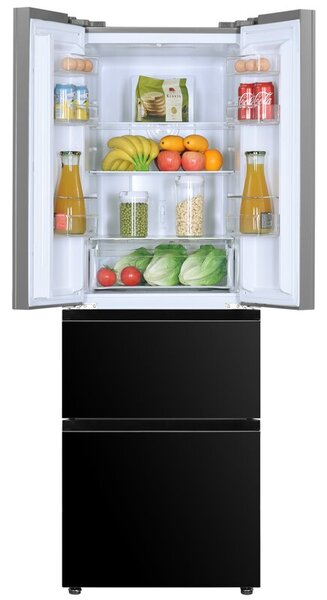Lodówka SAM COOK PSC-WG-1020AA/B No frost 186cm Czarna
