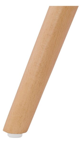 Czarny hoker Kokoon Anau, wys. siedziska 64 cm