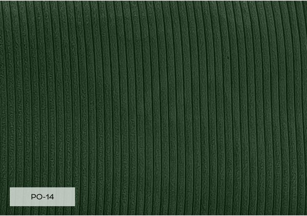Ciemnozielona rozkładana sofa 168 cm Lucky Lucy – Miuform