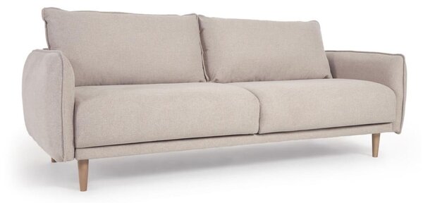 Beżowa sofa 210 cm Carlota − Kave Home