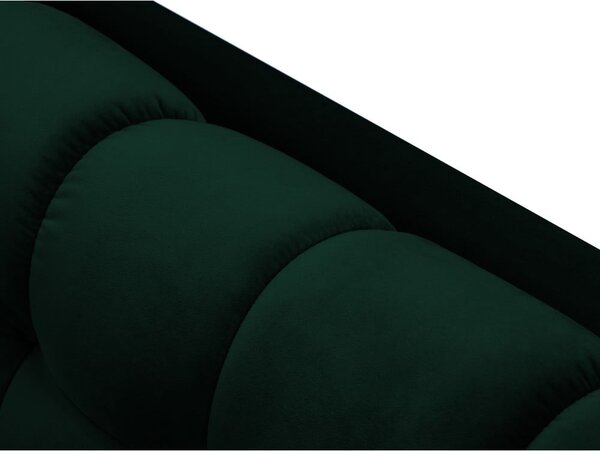 Ciemnozielona aksamitna sofa Cosmopolitan Design Bali