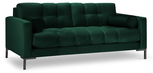 Ciemnozielona aksamitna sofa Cosmopolitan Design Bali