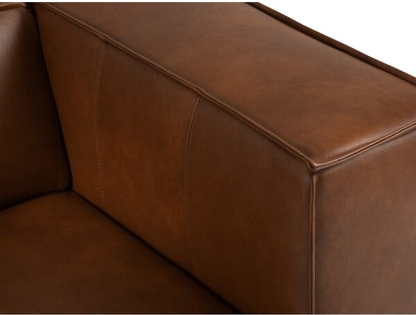 Koniakowy skórzany fotel Madame – Windsor & Co Sofas