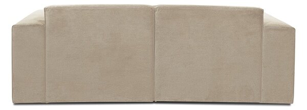 Beżowa sztruksowa sofa modułowa Scandic Sting