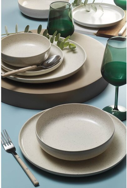 Porcelanowy zestaw talerzy 16 szt. dla 4 osób – Hermia