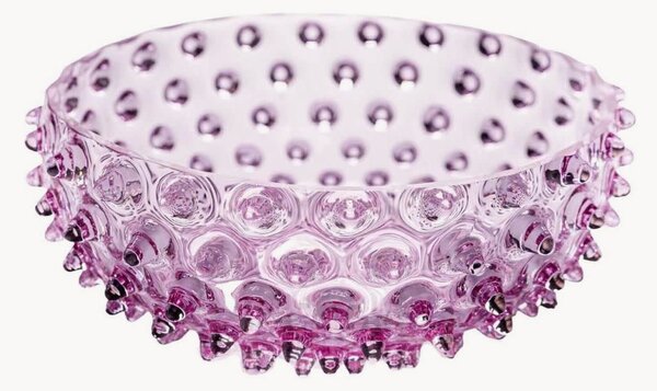 Misa ze szkła dmuchanego Hobnail