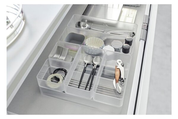 Plastikowe organizery do szuflady zestaw 2 szt. Tower – YAMAZAKI