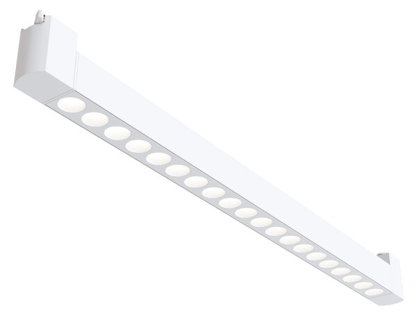 UNITY Points LED 20W 4000K 36 st lampa biała liniowa 60cm do szyny 1-fazowej regulowana