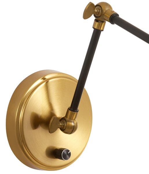 LAMPA ŚCIENNA KINKIET NOWOCZESNY CZARNY SENA W2