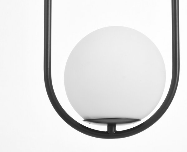 NOWOCZESNA LAMPA WISZĄCA CZARNA VERO 1B