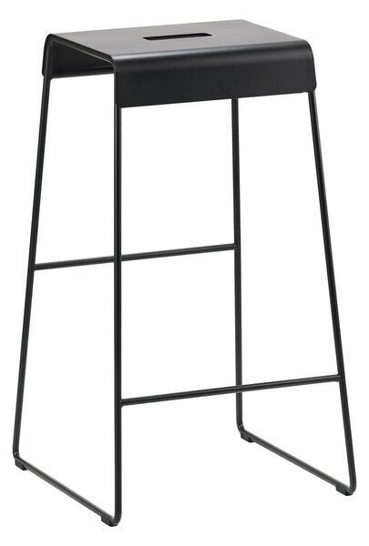 Czarny metalowy hoker A-Stool – Zone