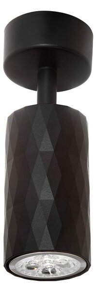 SPOT NOWOCZESNA LAMPA SUFITOWA CZARNA BOVA W1
