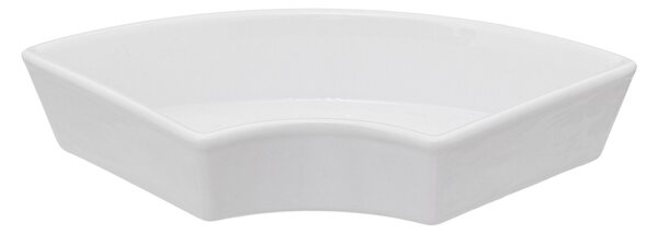 Zestaw do przekąsek: 5 porcelanowych miseczek + bambusowa taca