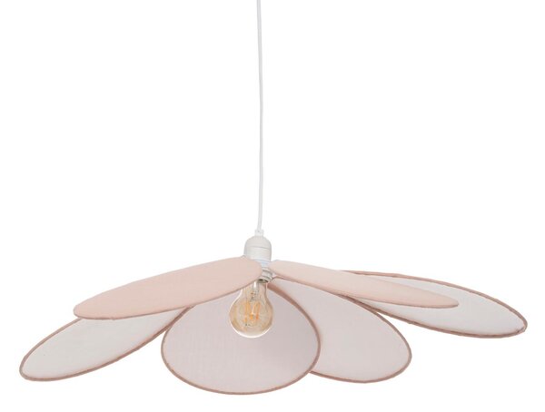 Lampa sufitowa kwiat Okai, różowa, 64 x 18 x 64 cm