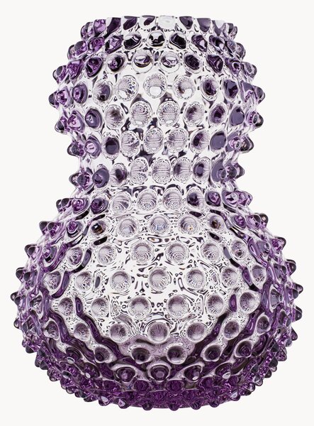 Wazon ze szkła dmuchanego Hobnail, W 20 cm