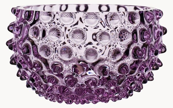 Komplet miseczek ze szkła dmuchanego Hobnail, 4 elem