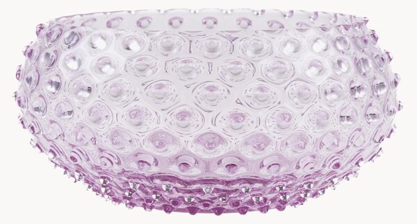 Misa ze szkła dmuchanego Hobnail