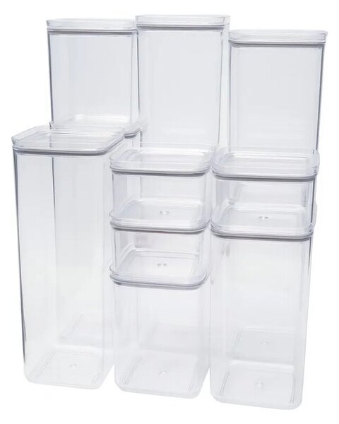 Zestaw pojemników EASYFORM Crystal EP-164 Set (12 szt.)