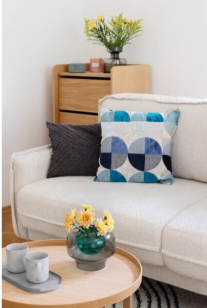 Beżowa rozkładana sofa z materiału bouclé 215 cm Patti – Bonami Selection