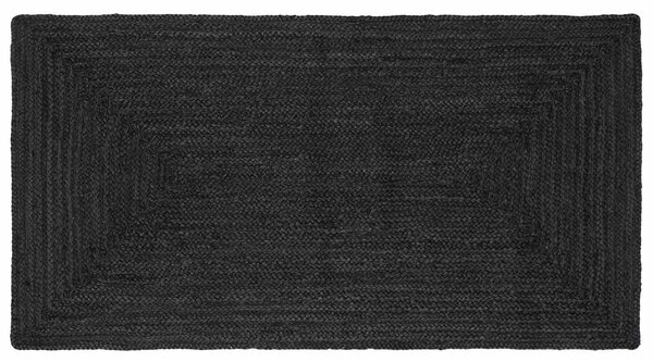 Dywany pokojowe Prostokątny ciemnoszary 80 x 150 cm Juta