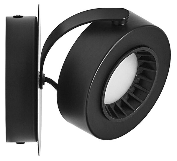 OSRAM Reflektor ścienny LED VENUS, czarny, 1-punktowa, metalowa, 3000 K VENUS, czarny, salon / jadalnia, metal, nowoczesny