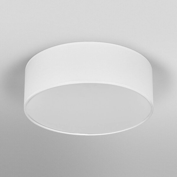 OSRAM Lampa sufitowa ORBIS PARIS, możliwość ściemniania, biały / opal, salon / jadalnia, tkanina / materiał / jedwab, nowoczesny