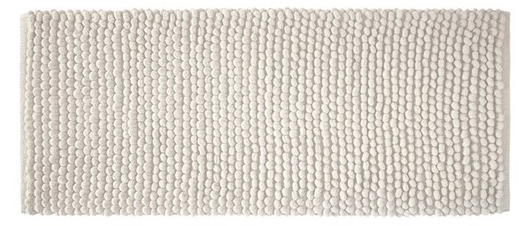 Biały dywanik łazienkowy 50x120 cm Aspen Bobble – Bianca