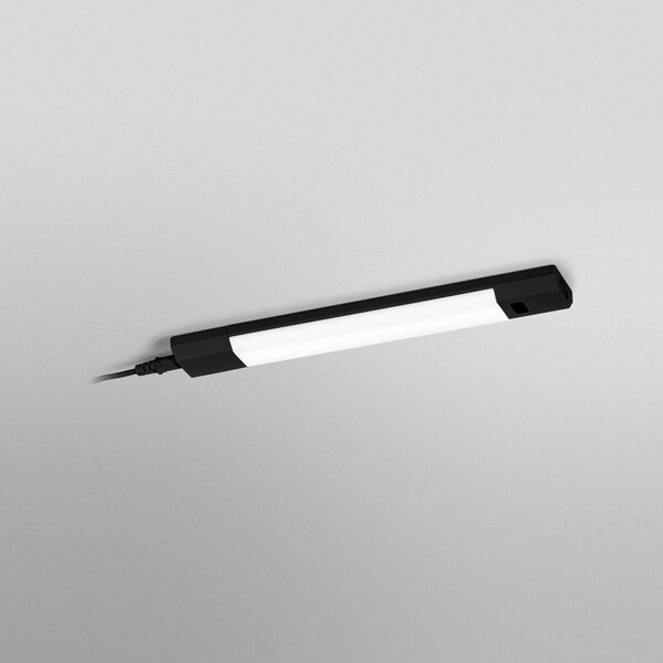 OSRAM Oprawa podszafkowa LED Linear Edge Sensor 30 cm czarna CCT Sensor, możliwość ściemniania, czarny, kuchnia, aluminium