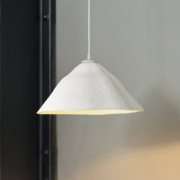 OSRAM Lampa wisząca Decor Lotus Leaf, możliwość ściemniania, biały / opal, salon / jadalnia, papier / lunolit / lunopal