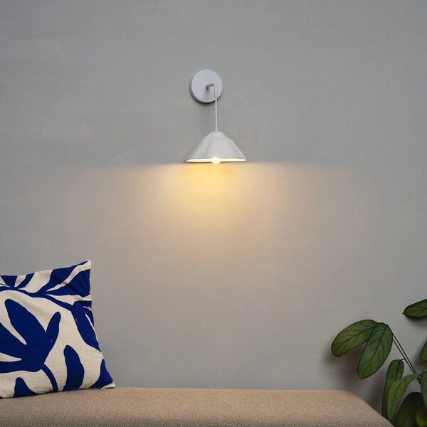 OSRAM Kinkiet Decor Lotus Leaf, możliwość ściemniania, biały / opal, salon / jadalnia, papier / lunolit / lunopal