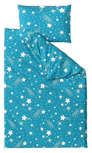 Pościel z polibawełny NIGHT SKY POLY turkusowa Rozmiar pościeli: 70 x 90 cm | 140 x 200 cm